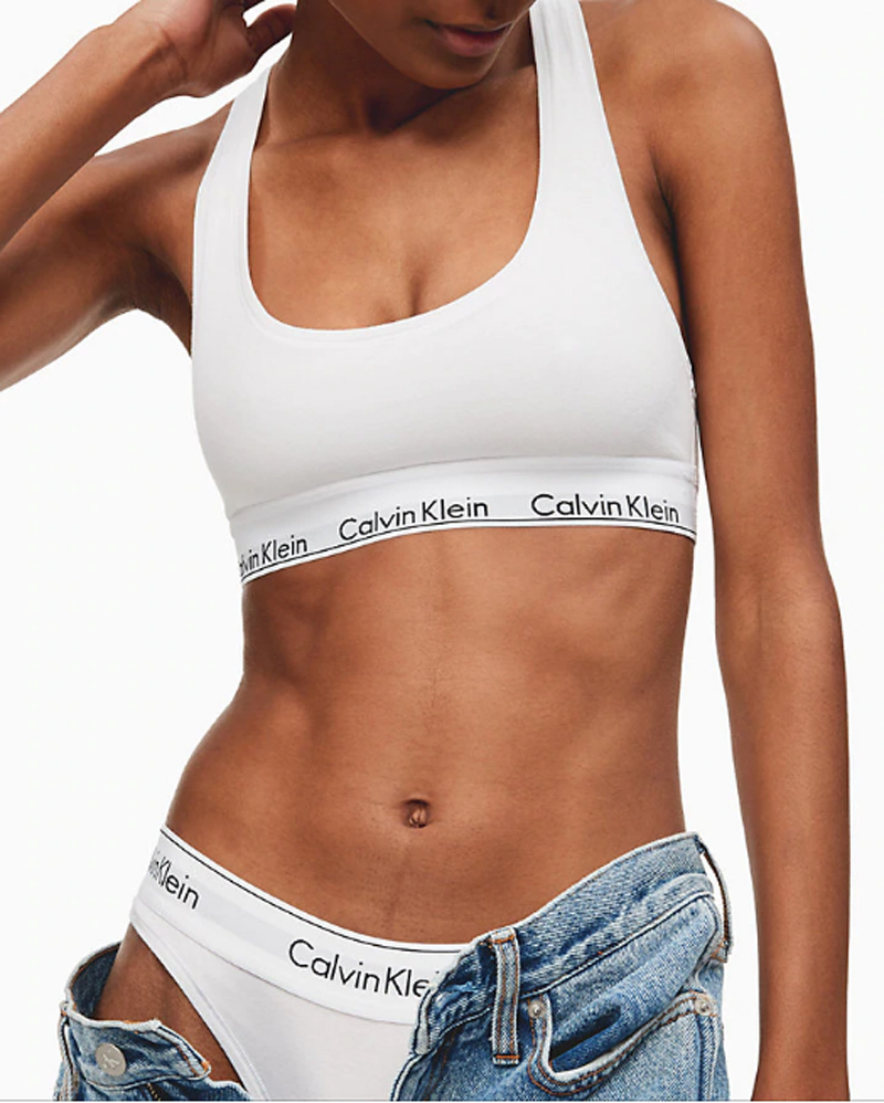 Reggiseno Calvin Klein Underwear  Bianco - Foto 2