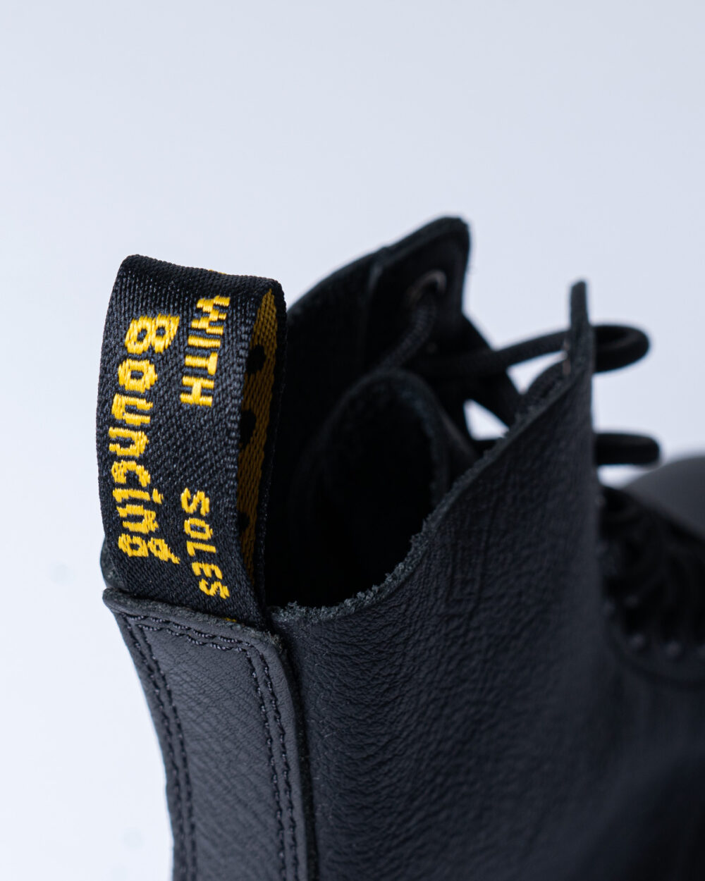 Anfibi Dr. Martens 1460 VIRGINIA Nero - Foto 3