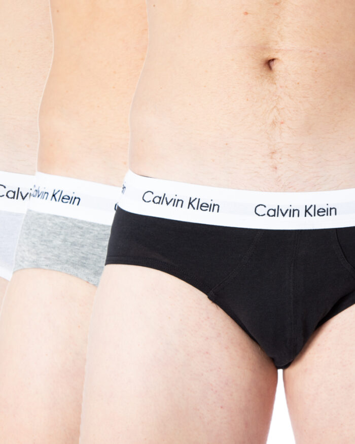 Slip Calvin Klein Underwear Pacco da 3 Grigio - Foto 2