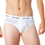 Slip Calvin Klein Underwear 3 Hip Brief Grigio - Foto 4