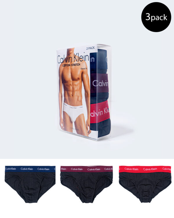 Slip Calvin Klein Underwear Hip Brief Nero - Foto 1