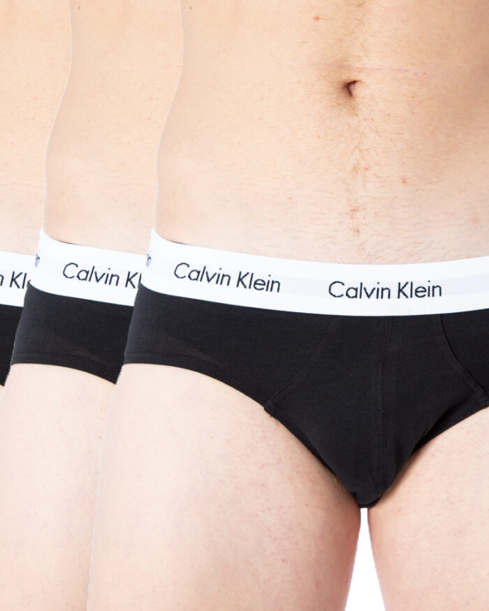 Slip Calvin Klein Underwear Pacco da 3 Nero – 6994