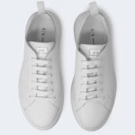 Sneakers Armani Exchange ACTION LEATHER Bianco - Foto 3