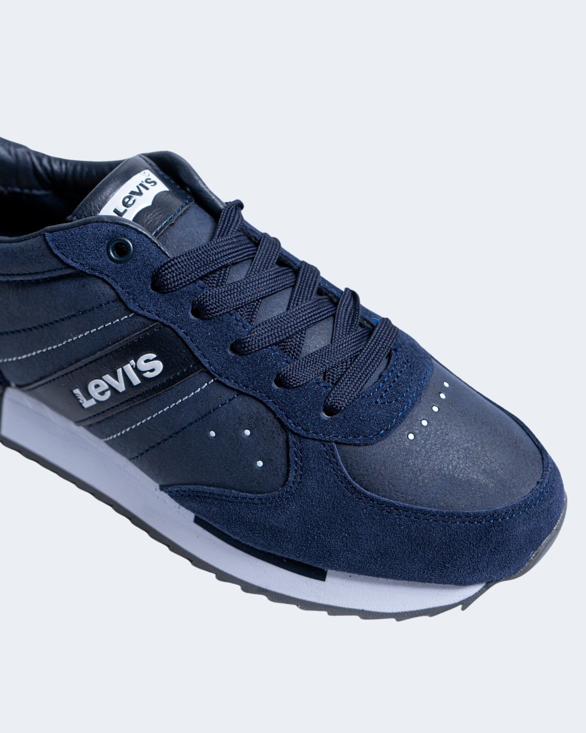 levis blue shoes