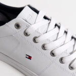 Sneakers Tommy Hilfiger Essential Leather Bianco - Foto 3