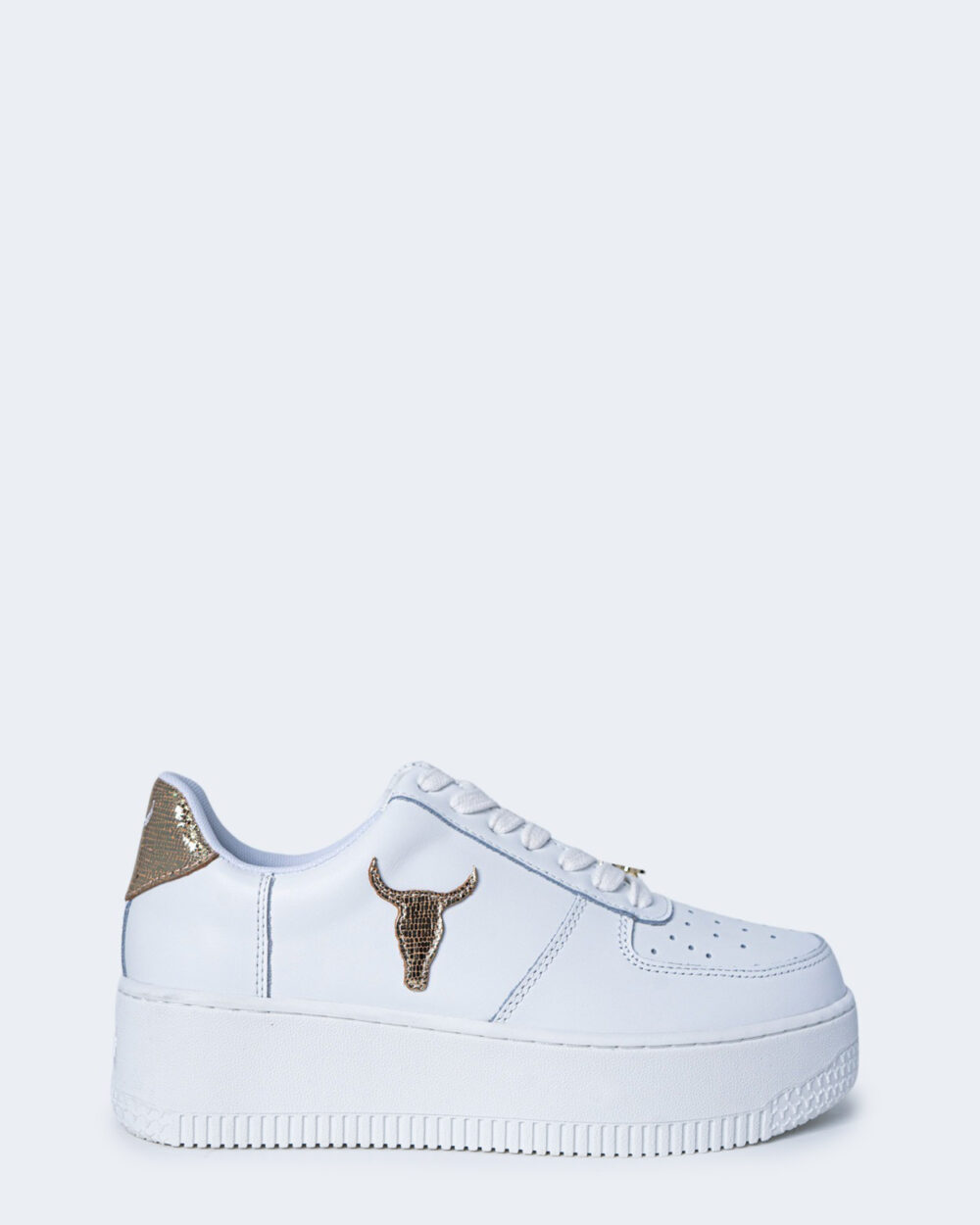 Sneakers WINDSOR SMITH RICH LIGHT GOLD Bianco - Foto 1