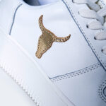 Sneakers WINDSOR SMITH RICH LIGHT GOLD Bianco - Foto 4