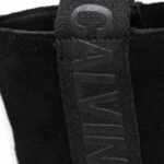 Stivali Calvin Klein Jeans SERINA SUEDE Nero - Foto 4