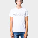 T-shirt Armani Exchange MILANO/NEW YORK Bianco - Foto 1