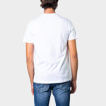 T-shirt Armani Exchange MILANO/NEW YORK Bianco - Foto 3