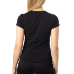 T-shirt Armani Exchange LOGO STRASS Nero - Foto 3