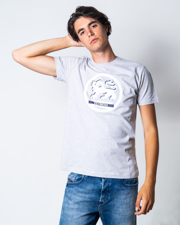 T-shirt Bikkembergs LEONE Grigio Chiaro – 51659