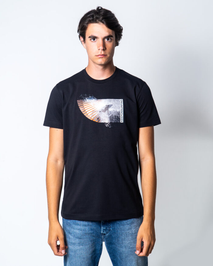 T-shirt Bikkembergs KEEPONSURFING Nero – 51673