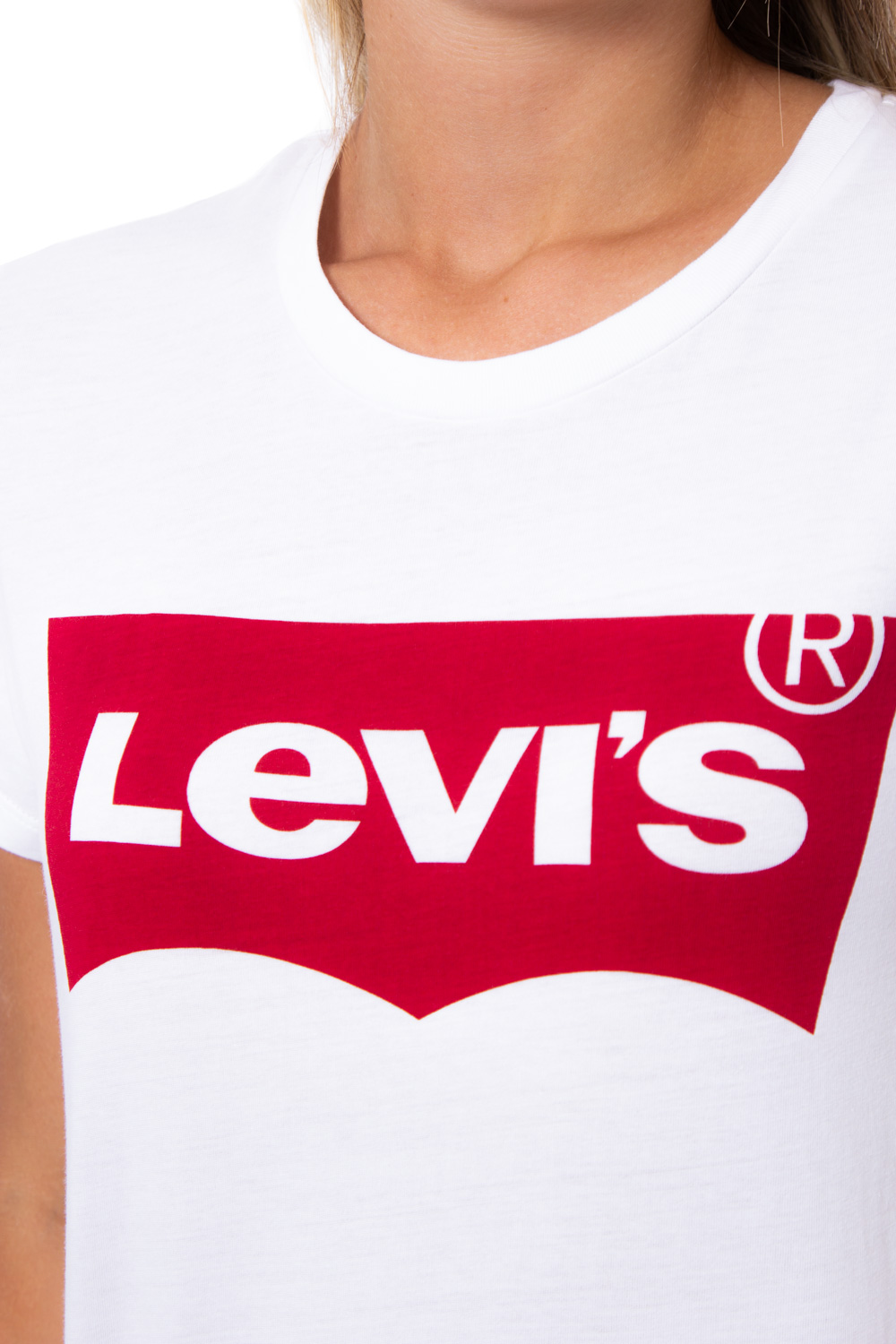 T-shirt Levi's® The Perfect Graphic Tee Bianco - Foto 3