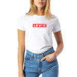 T-shirt Levi's® The Perfect Tee Box Tab Bianco - Foto 1