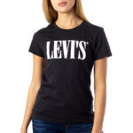 T-shirt Levi's® THE PERFECT TEE 90S SERIF PERFECT T2 0783/0781 Nero - Foto 1