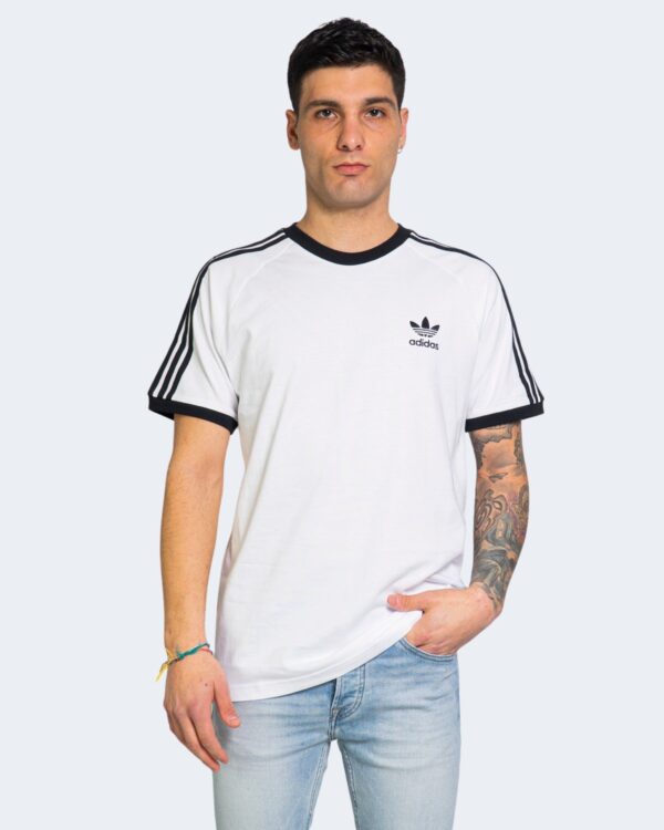 T-shirt Adidas STRIPES Bianco - Foto 1