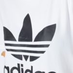 T-shirt Adidas TREFOIL Bianco - Foto 3