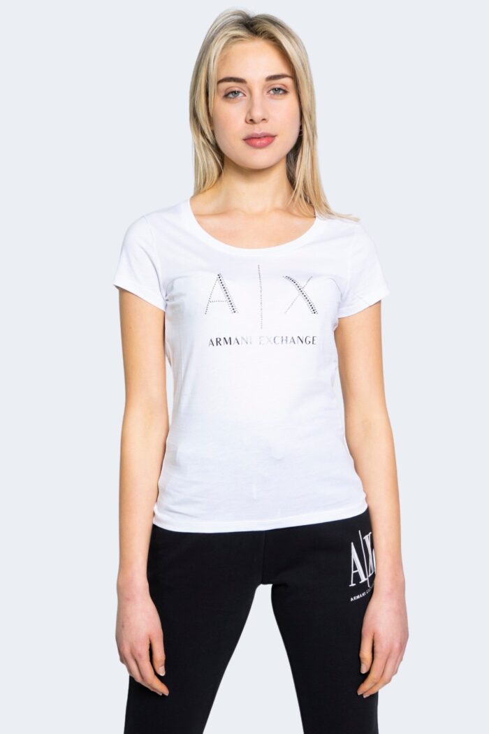 T-shirt Armani Exchange  Bianco
