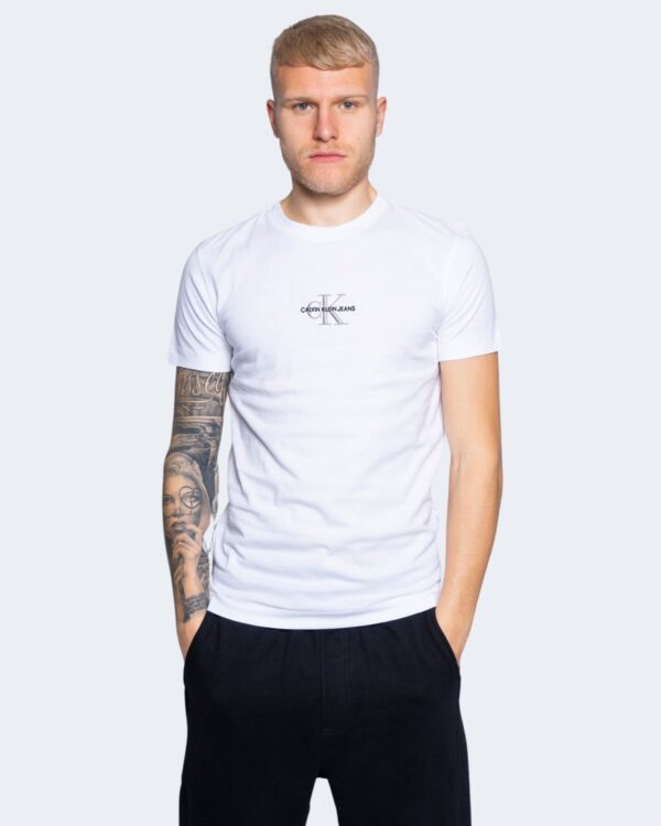T-shirt Calvin Klein Jeans NEW ICONIC ESSENTIAL Bianco - Foto 1