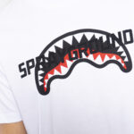 T-shirt Sprayground UP AND DOWN Bianco - Foto 4