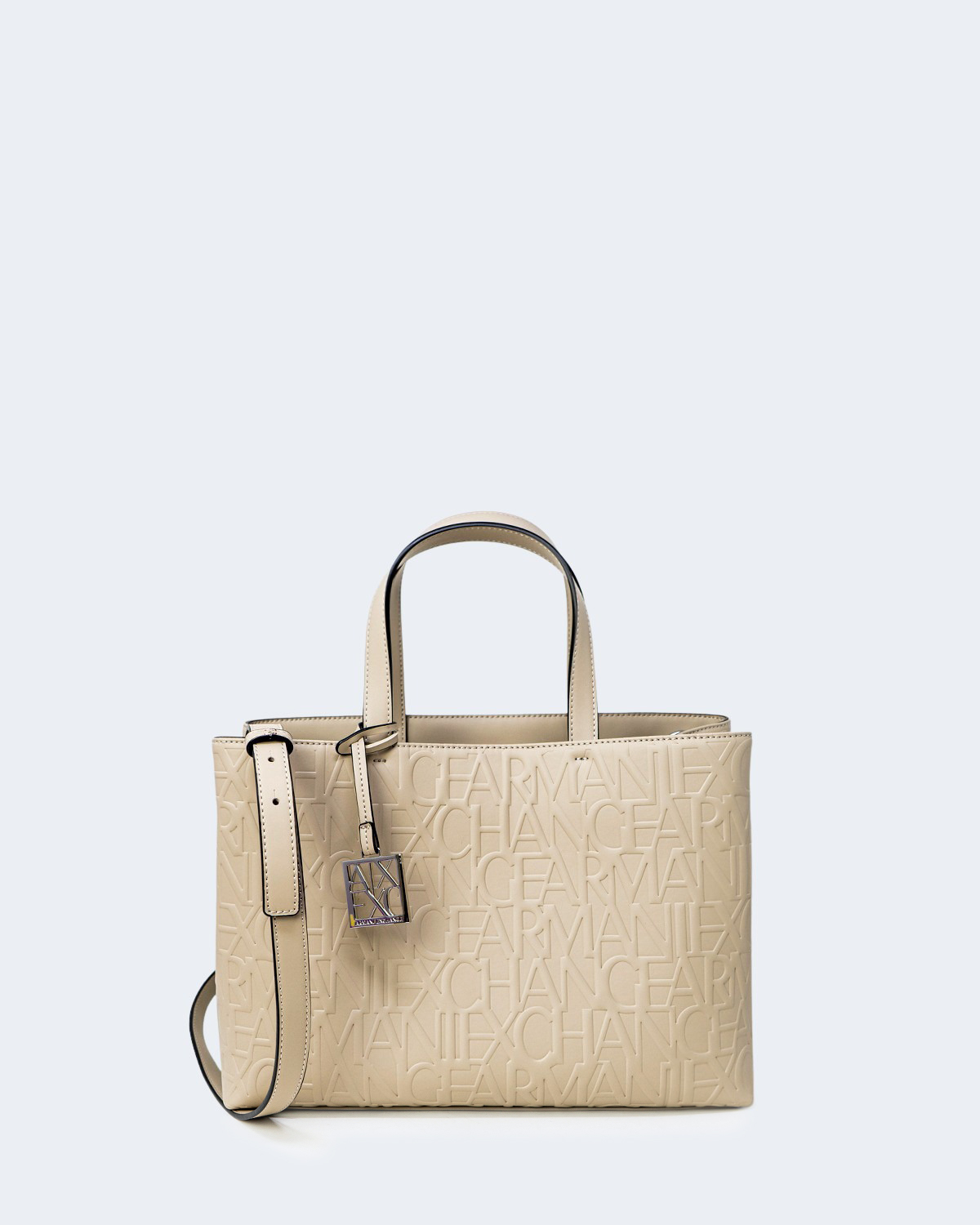 borsa armani exchange beige