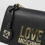 Borsa Love Moschino LETTERING Nero - Foto 3