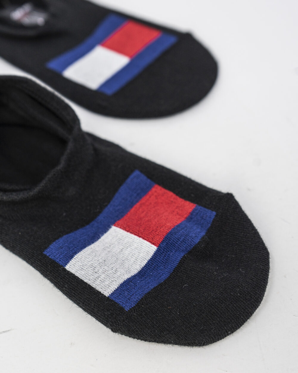 Calzini Tommy Hilfiger FOOTIE 2P FLAG Nero - Foto 2