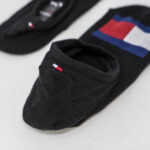 Calzini Tommy Hilfiger FOOTIE 2P FLAG Nero - Foto 3