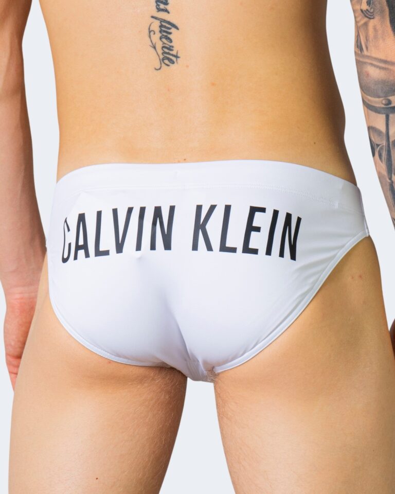 Costume da bagno Calvin Klein Underwear FASHION Bianco - Foto 4