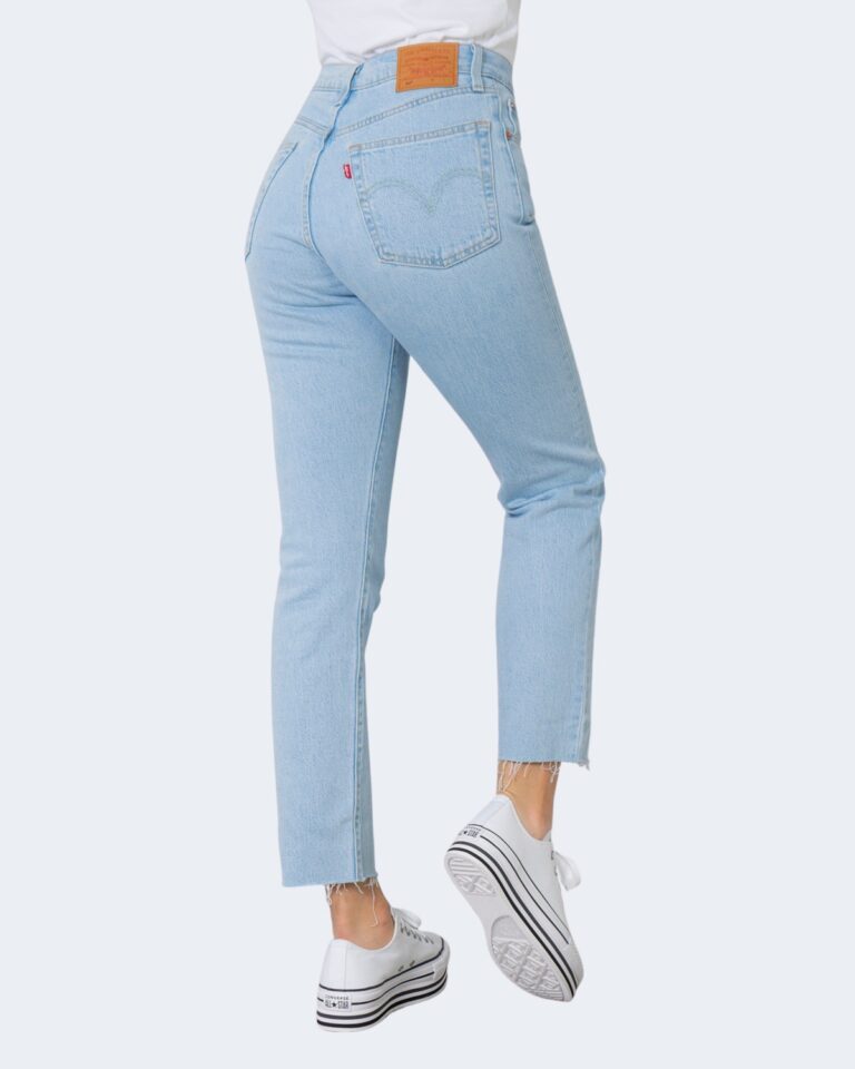 Jeans mom Levi's® 501 CROP SAMBA GOAL Denim chiaro - Foto 1