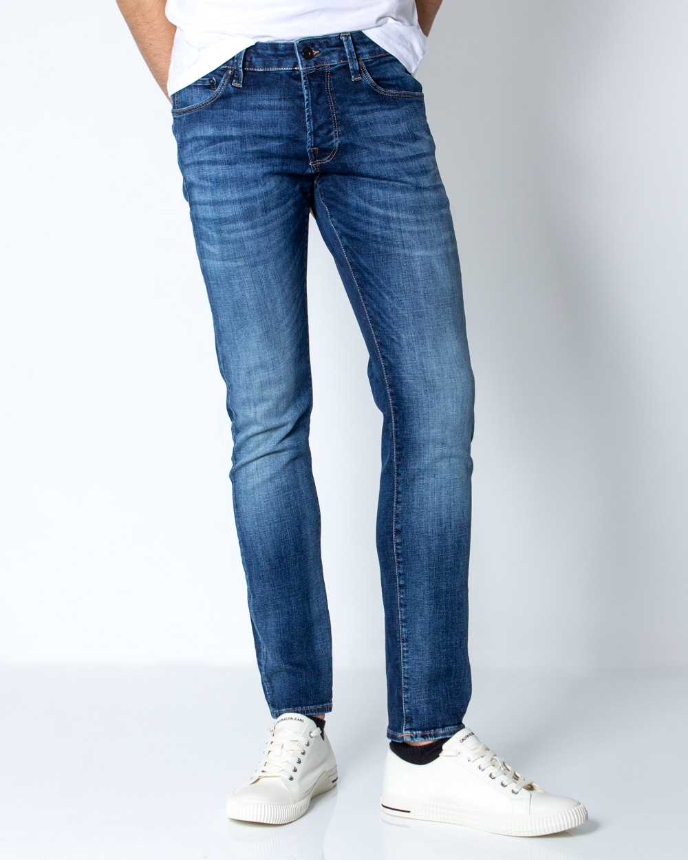 Jeans slim Jack Jones GLENN ICON JJ 057 NOOS Denim - Foto 1