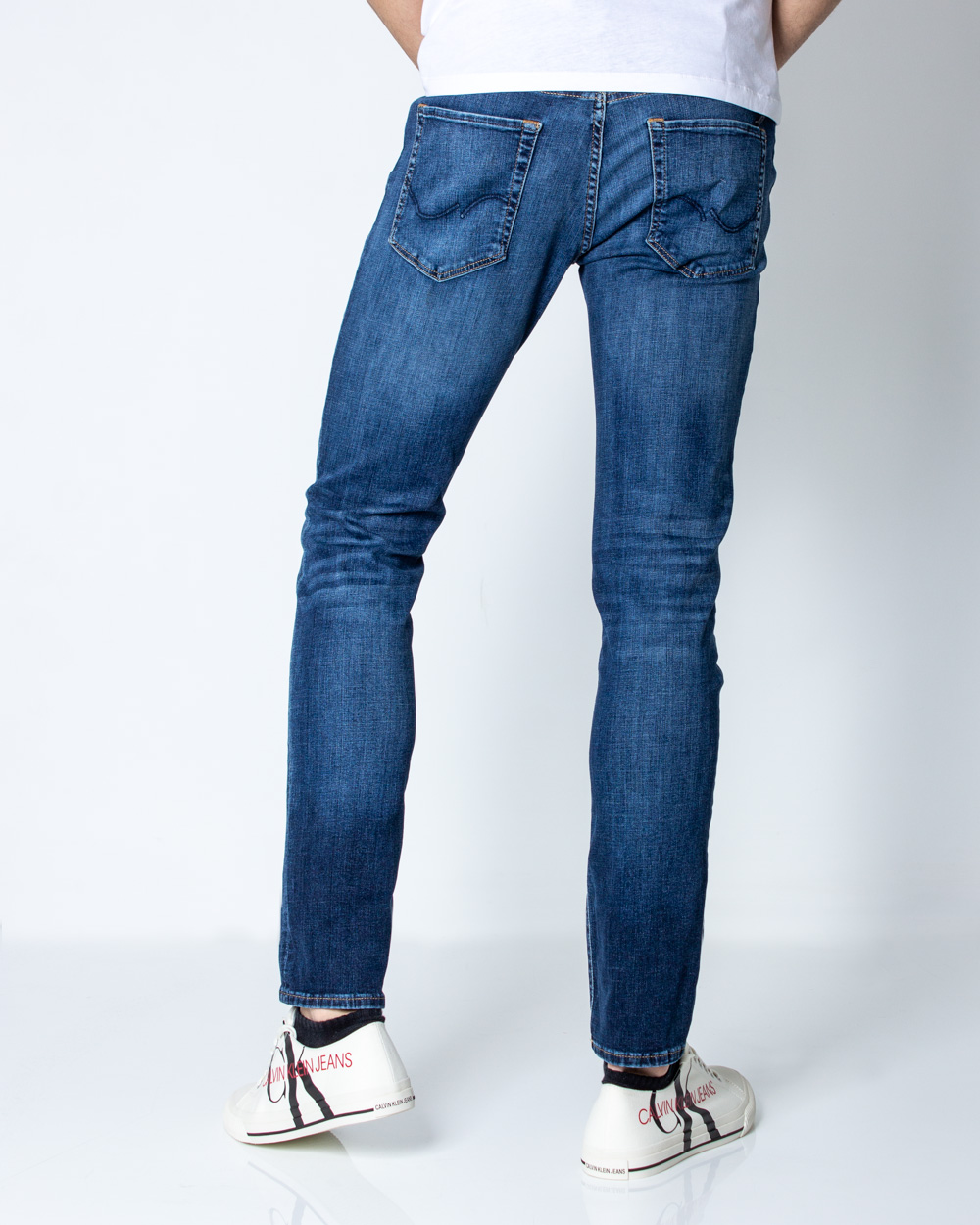 Jeans slim Jack Jones GLENN ICON JJ 057 NOOS Denim - Foto 2
