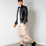 OUTFIT UOMO LOOSE FIT PELLE #5553 - Foto 1
