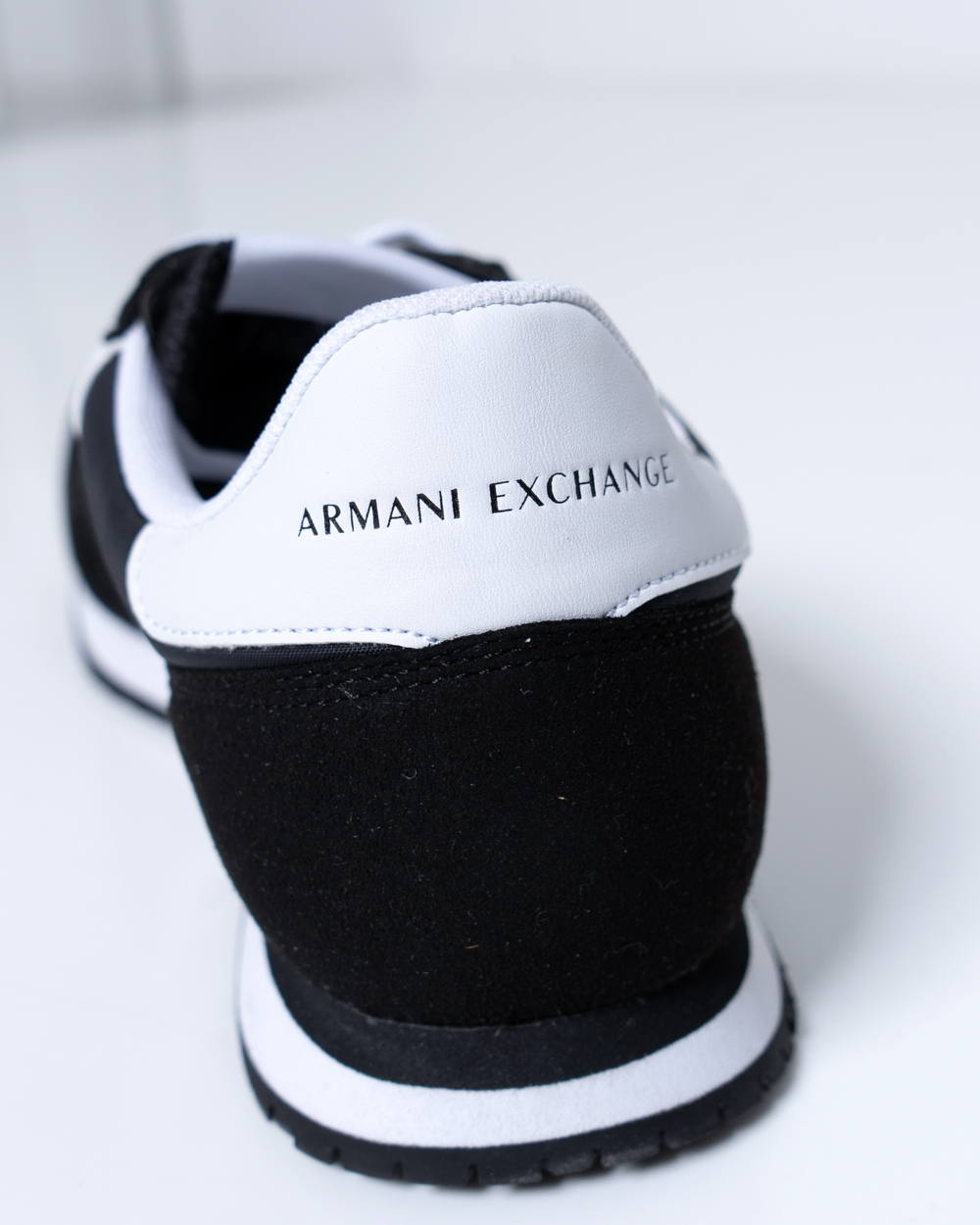Sneakers Armani Exchange SNEAKER LEATHER Nero - Foto 4