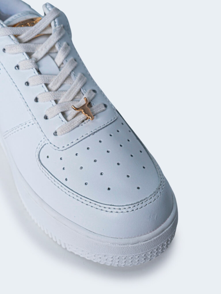 Sneakers WINDSOR SMITH RACERR LEATHER Bianco - Foto 4