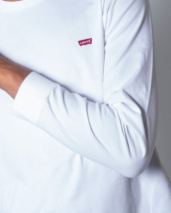 T-shirt manica lunga Levi's® ORIGINAL HM TEE Bianco - Foto 3