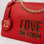 Borsa Love Moschino LETTERING Rosso - Foto 4