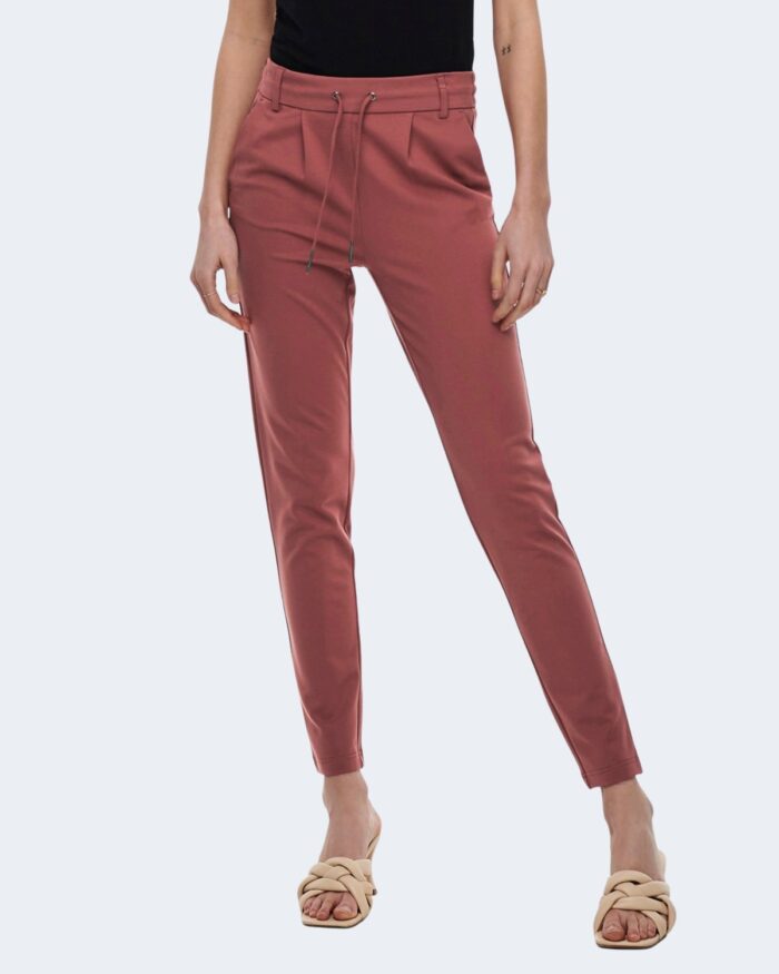 Pantaloni Only Poptrash Colour Pant Easy Rosso – 72801