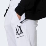 Pantaloni sportivi Armani Exchange TROUSER Bianco - Foto 4