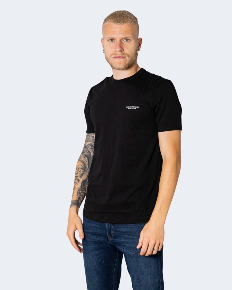 T-shirt Armani Exchange - Nero - Foto 1