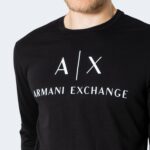 T-shirt manica lunga Armani Exchange  Nero - Foto 3