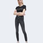 T-shirt Calvin Klein Jeans CORE INSTITUTIONAL Nero - Foto 2
