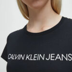 T-shirt Calvin Klein Jeans CORE INSTITUTIONAL Nero - Foto 4