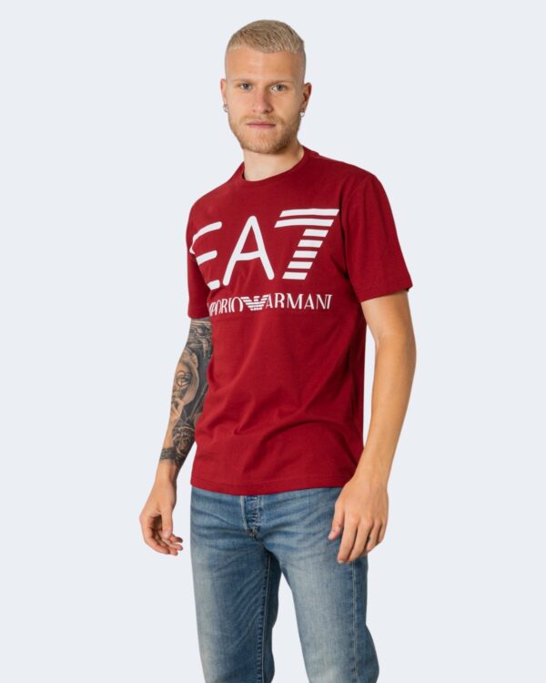 T-shirt EA7 - Bordeaux - Foto 1