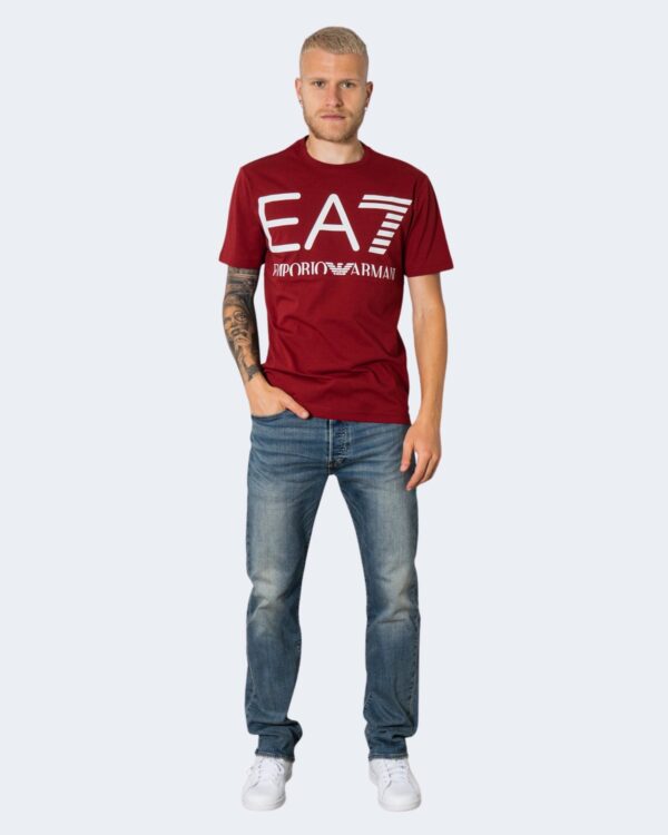 T-shirt EA7 - Bordeaux - Foto 2