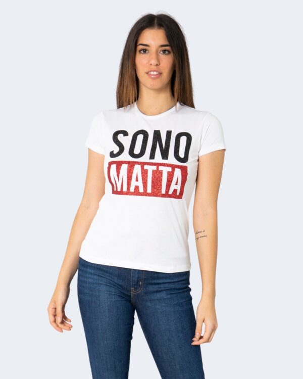 T-shirt Hiconika SONO MATTA Bianco - Foto 1
