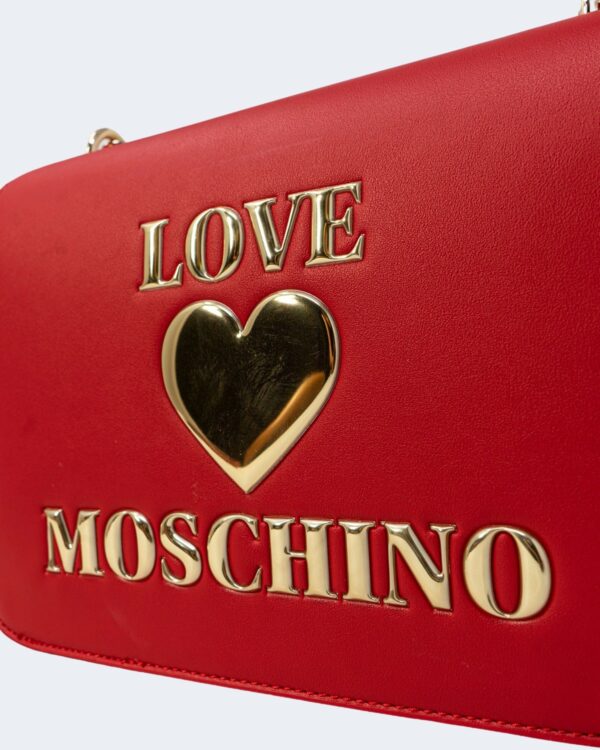 Borsa Love Moschino CUORE ORO Rosso - Foto 3