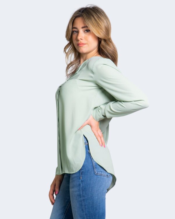 Camicia manica lunga Vila Clothes LUCY Verde - Foto 1