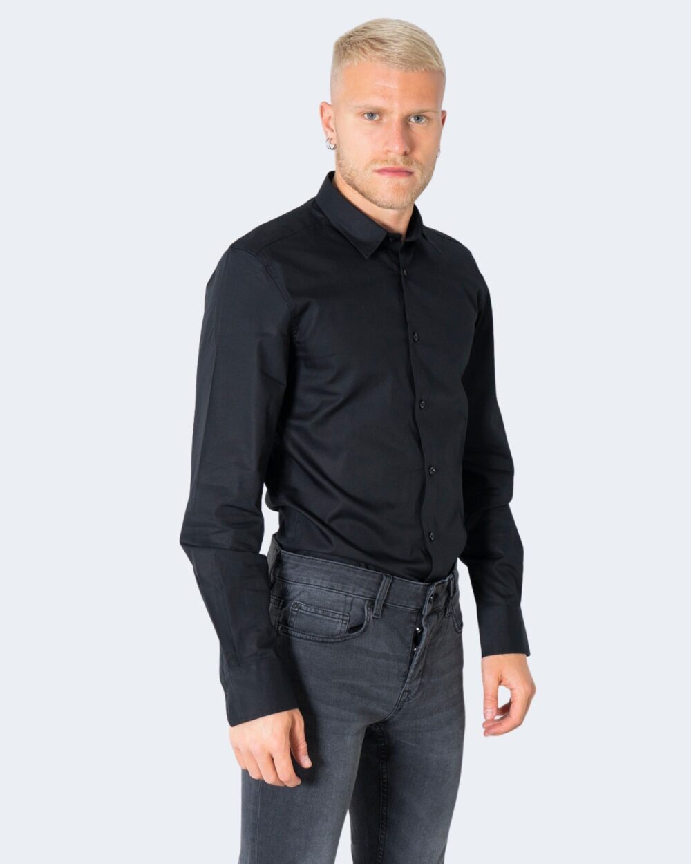 Camicia manica lunga Antony Morato NAPOLI Nero - Foto 2